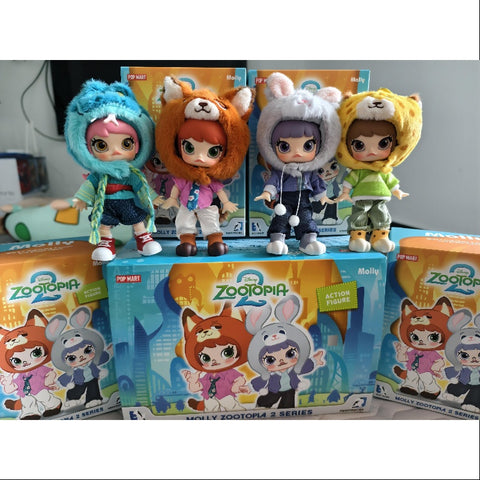 MOLLY Zootopia 2 BJD 1/12 Action Figure Series Whole Set Opened