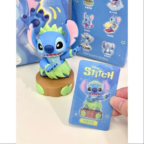 Disney Stitch Clockwork Series Grass skirt dance