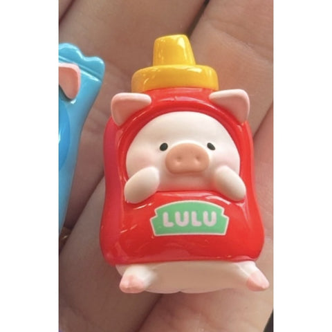 LuLu the Piggy Picnic Party Mini Bean Blind Bag Series: Ketchup (Secret, 1/18)