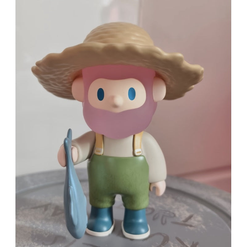 FARMER BOB On The Farm Blind Box Series: Go Fishing (Confirmed Style)