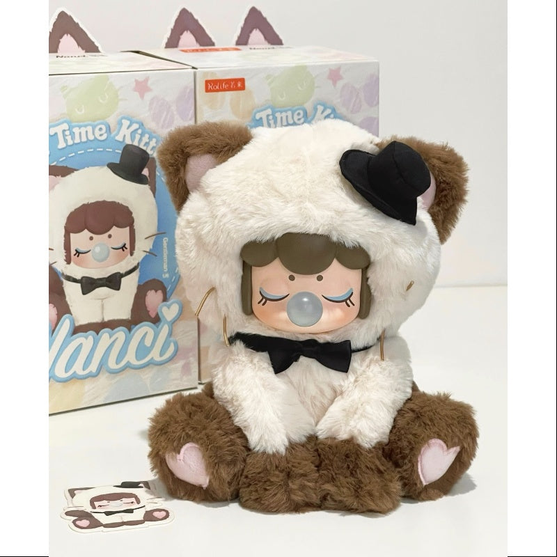 Nanci Tea Time Kitties Vinyl Plush Series Gentleman