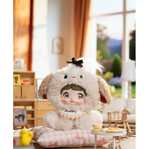 Nommi Sitting Zoo Vinyl Plush Pendant Series: Latte Woof-Woof (Confirmed Style) | TOYSEZ Data