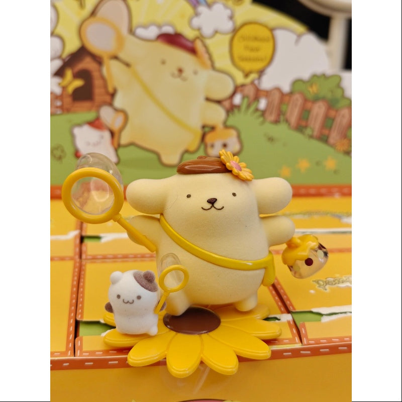 Pompompurin Childhood Four Seasons Series Spring Blooming