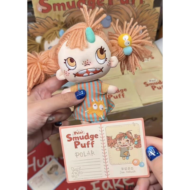 Polar Smudge Puff Plush Pendant Blind Box Series: Jam Ambush (Confirmed Style)