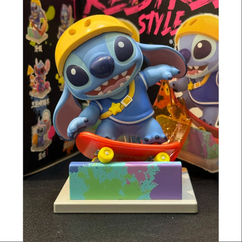 Disney Stitch Street Style Series Whole Set Opened
