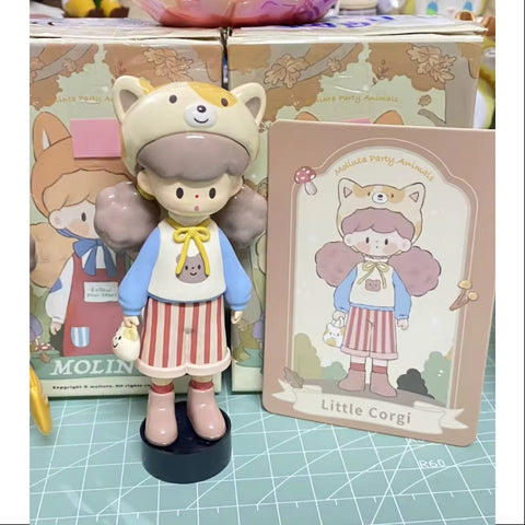 Molinta Party Animals Series Whole Set Opened