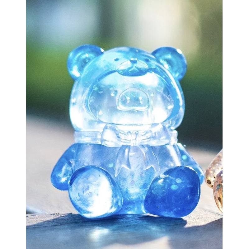 LuLu the Piggy Teddy Mini Season 1 Blind Bag Series: Rainbow Crystal Blue (R 1/20) (Confirmed Style)
