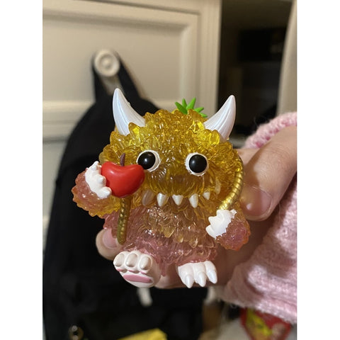 Instinctoy Monster Fluffy Joyful Life Blind Box Series: Apple Picking (Confirmed Style)