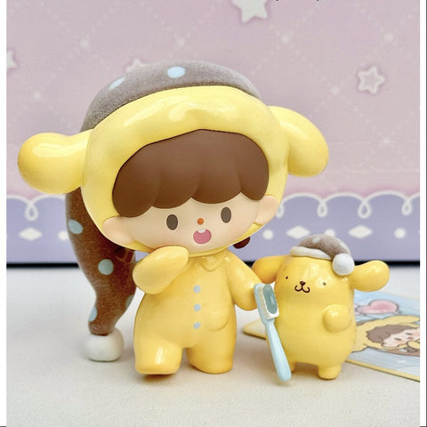 zZoton Sanrio Characters Preparation Before Bedtime Series Whole Set Opened