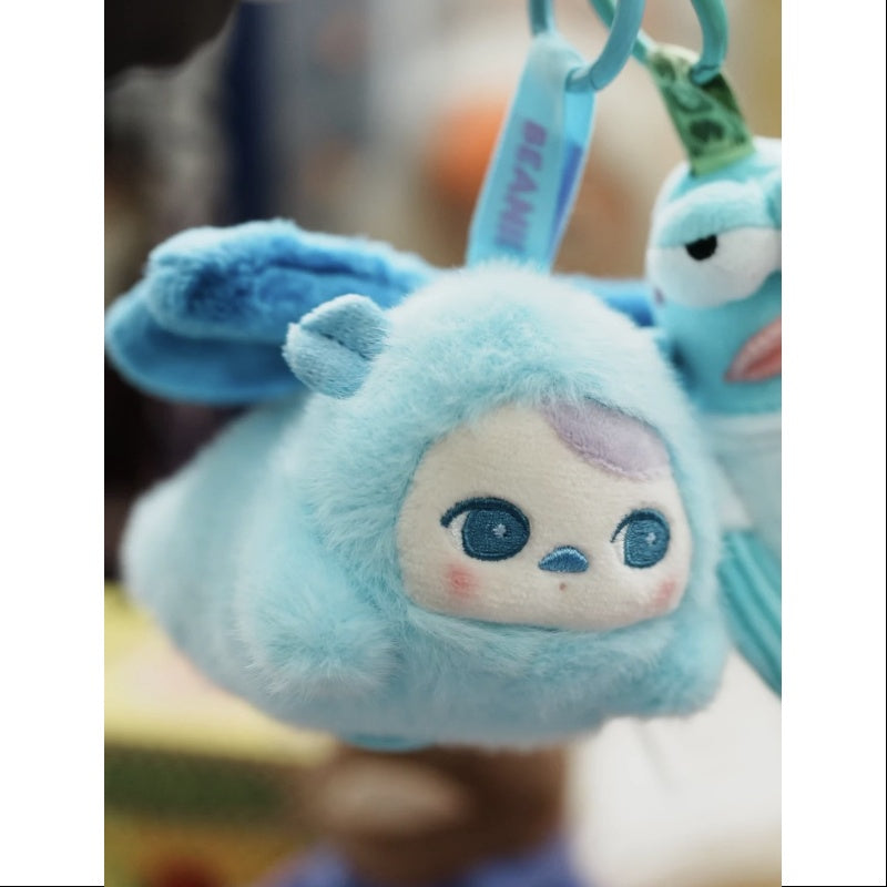 PUCKY Beanie Flying Babies Peluche Pendentif Série Bébé Papillon 