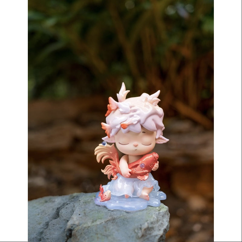 MIMI The Poetry of Time in Four Seasons Series Crossing the Still Pond