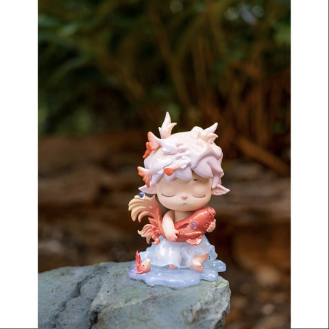 MIMI The Poetry of Time in Four Seasons Series Crossing the Still Pond