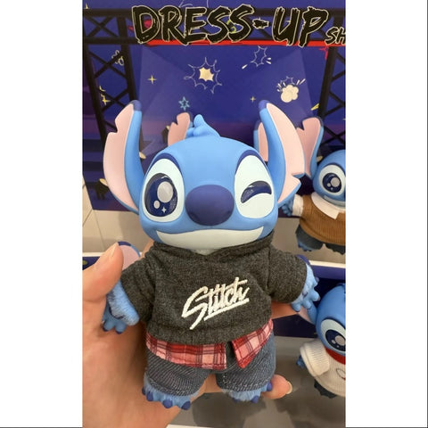 Disney Stitch Dress Up Show Vinyl Plush Pendant Series Street Style