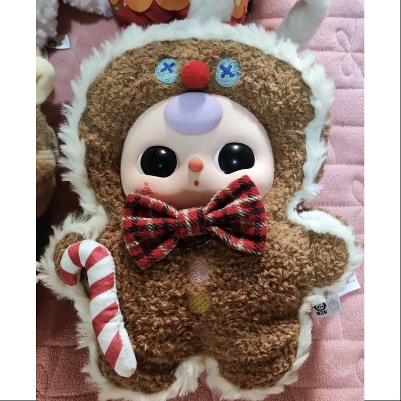 Baby Three 400% Merry Christmas Plush Doll Series Gingerbread Man