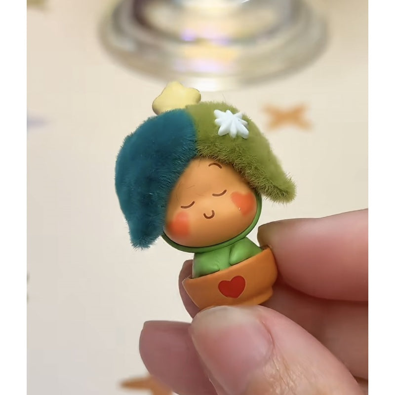 Twinkle Twinkle Pop Bean Live the Ordinary Blind Box Series: Cozy Meditation (Confirmed Style)