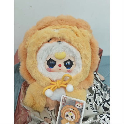 Baby Three I'm Not a Warrior Plush Pendant Series Lion Warrior
