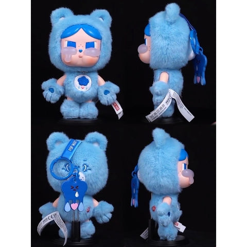 Crybaby × Care Bears Vinyl Plush Pendant Blind Box Series: Grumpy Bear (Confirmed Style)