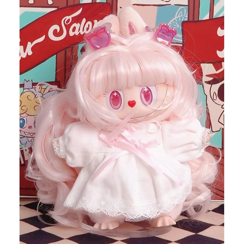 Labubu The Monsters Hair Salon Vinyl Plush Pendant Blind Box Series: Velvet Noon (Confirmed Style)