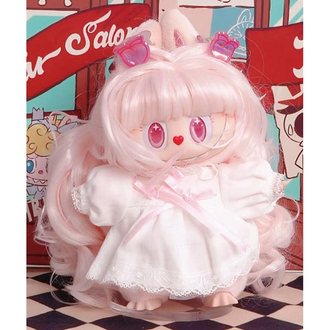 Labubu The Monsters Hair Salon Vinyl Plush Pendant Blind Box Series: Whole Set (Opened Box)