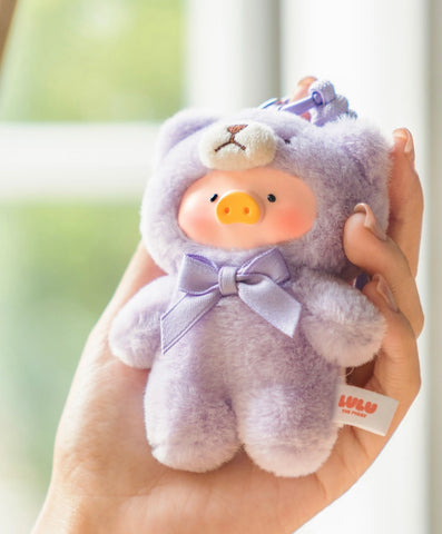 LuLu the Piggy Teddy Mini's Whisper of Nature Plush Pendant Blind Box Series: Purple Sky (Confirmed Style)