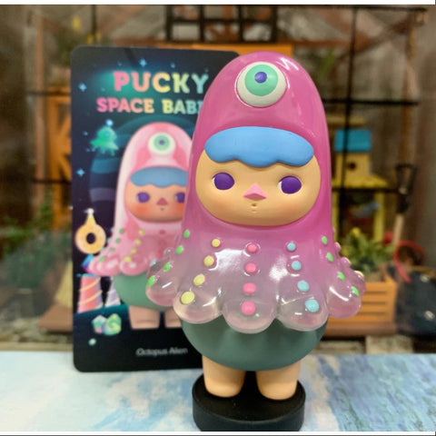 PUCKY Space Babies Series Whole Set Opened