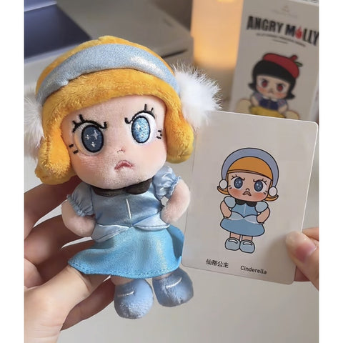 Angry Molly [PLAY] Disney Princess Plush Pendant Blind Box Series Complete Set