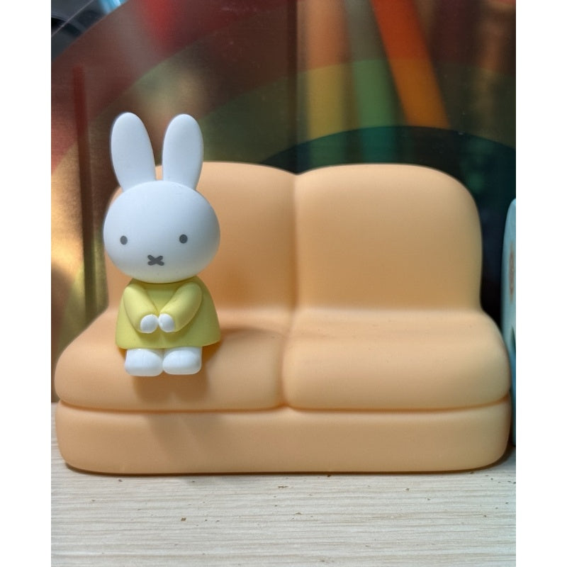 Miffy Sofa Phone Stand Season 2 Blind Box Series: Orange Sofa (Confirmed Style)