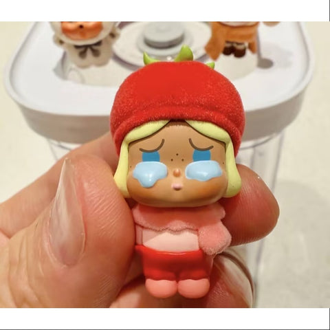 Crybaby Pop Beans Fluffy & Cozy Series Toasty Tomato