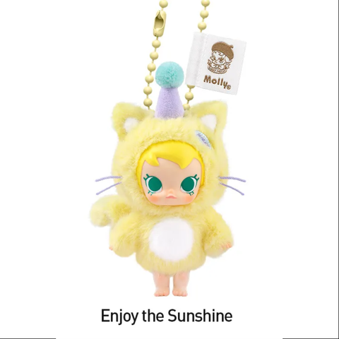 Baby Molly Pocket Friends Series Vinyl Plush Pendant Enjoy