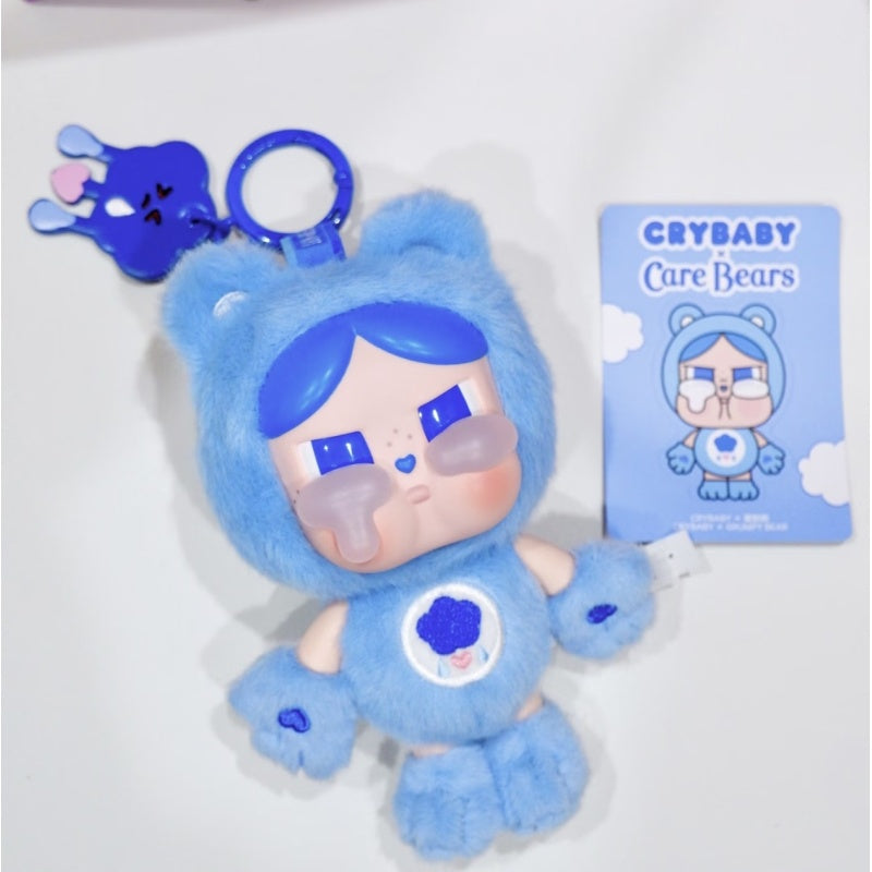 Crybaby × Care Bears Vinyl Plush Pendant Blind Box Series: Grumpy Bear (Confirmed Style)
