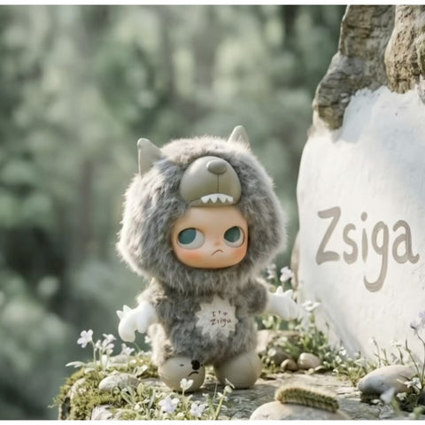 Zsiga I'm Zsiga Vinyl Plush Pendant Blind Box Series: Free-spirited (Confirmed Style)