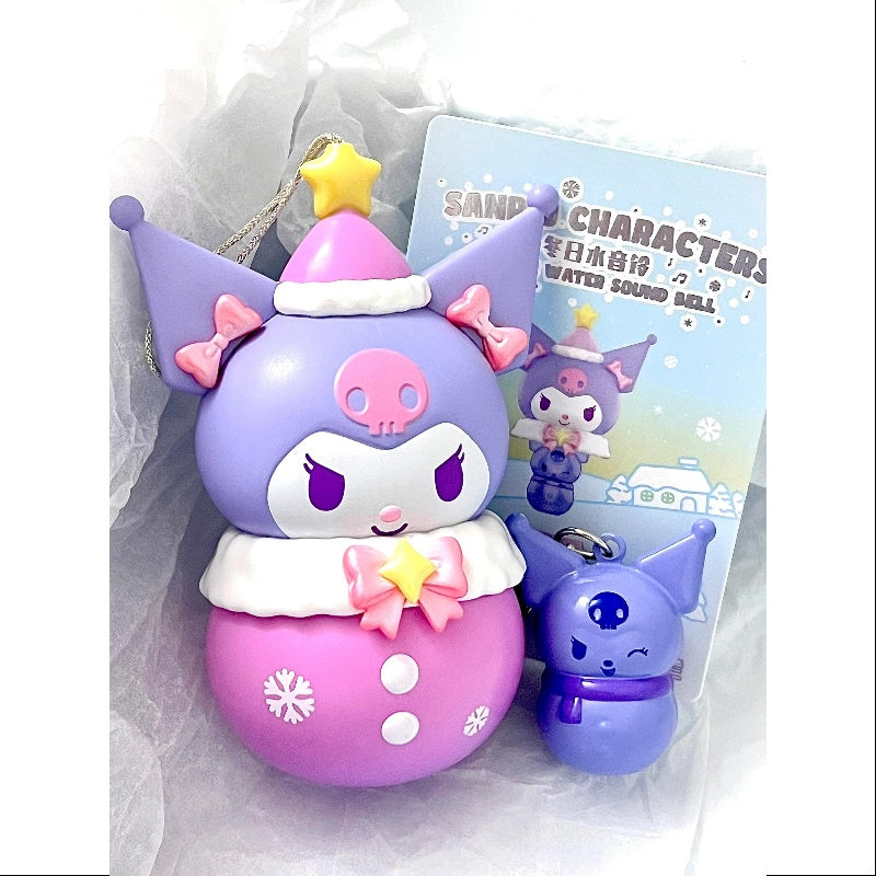 Kuromi Sanrio Characters Winter Water Sound Bell Series Kuromi