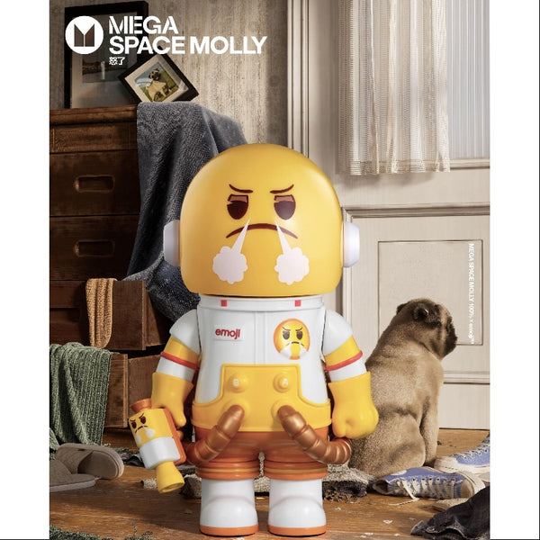 MEGA SPACE MOLLY 100% × emoji？ Series - POP MART (United