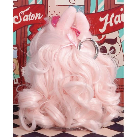 Labubu The Monsters Hair Salon Vinyl Plush Pendant Blind Box Series: Velvet Noon (Confirmed Style)