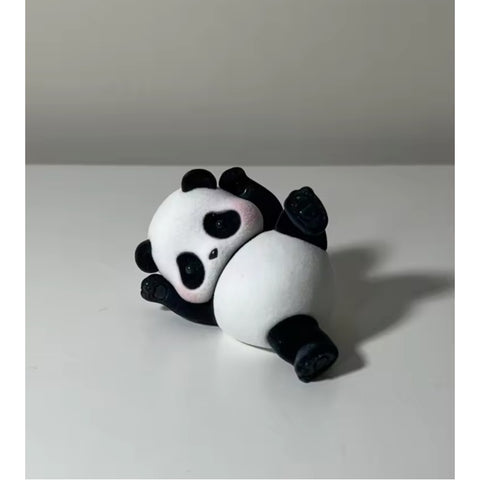 Panda Roll Daily Life Blind Box Series: Kicking Legs (Confirmed Style)