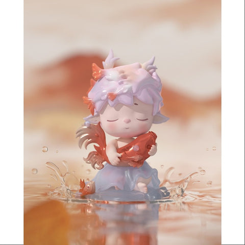MIMI The Poetry of Time in Four Seasons Series Crossing the Still Pond