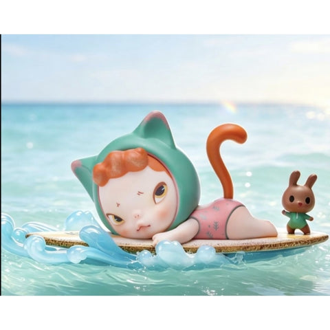 Sooya Beach Holiday Blind Box Series: Surfboard Cat Ban (Confirmed Style)