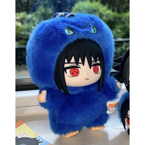 Sasuke Uchiha Naruto Shippuden Beast Party Vinyl Plush Pendant Blind Box Series: Sasuke Uchiha (Confirmed Style)