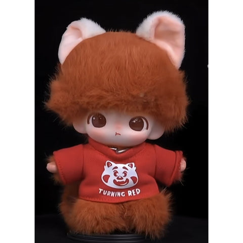 DIMOO WORLD × PIXAR Vinyl Plush Pendant Blind Box Series: Red Panda Mei (Confirmed Style)