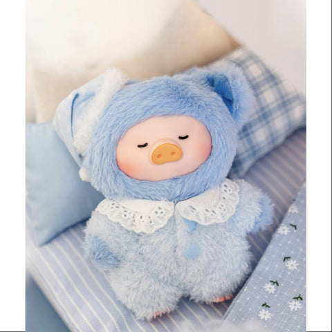 LuLu the Piggy Dreaming Wonderland PVC Plush Keychain Series Sleep Well
