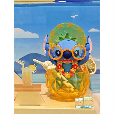 Disney Stitch Summer Carnival Series Pineapple Drink