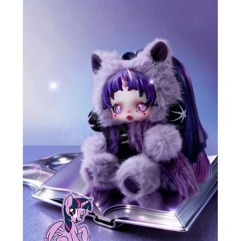 Skullpanda My Little Pony Plush Doll Pendant Blind Box Series: Twilight Sparkle (Confirmed Style)