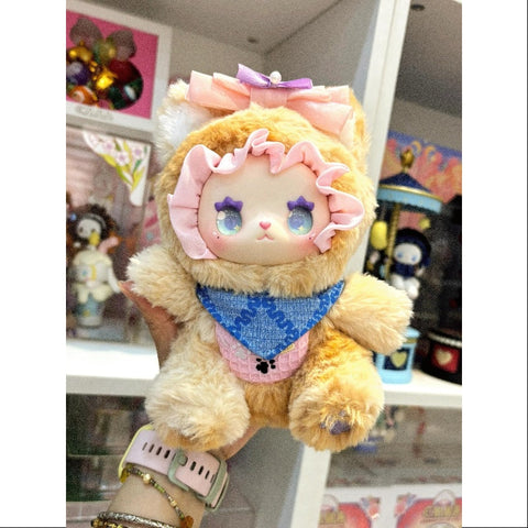 Emma Pocket Zoo Vinyl Plush Series Cheese cat