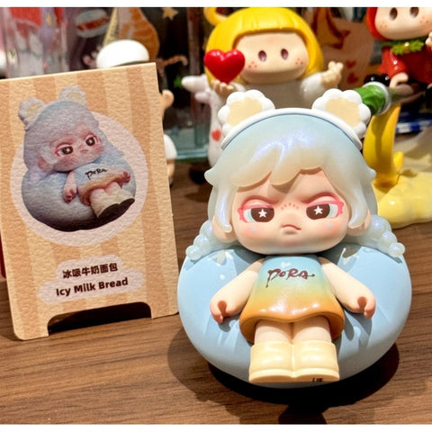 Baby Dora Tiny Bread Bite Mini Blind Box Series: Icy Milk Bread (Confirmed Style)