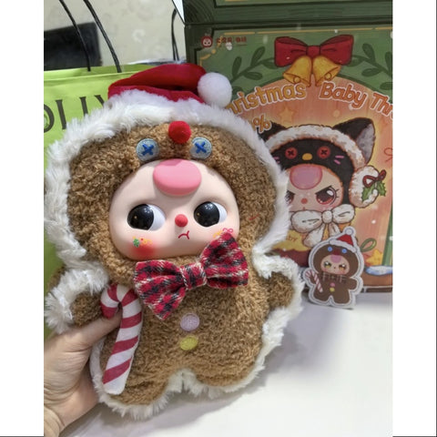 Baby Three 400% Merry Christmas Plush Doll Series Gingerbread Man
