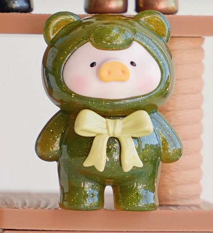 LuLu the Piggy Teddy Mini Ore Collection Blind Bag Series: Olivine (R 1/20) (Confirmed Style)