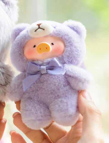 LuLu the Piggy Teddy Mini's Whisper of Nature Plush Pendant Blind Box Series: Purple Sky (Confirmed Style)