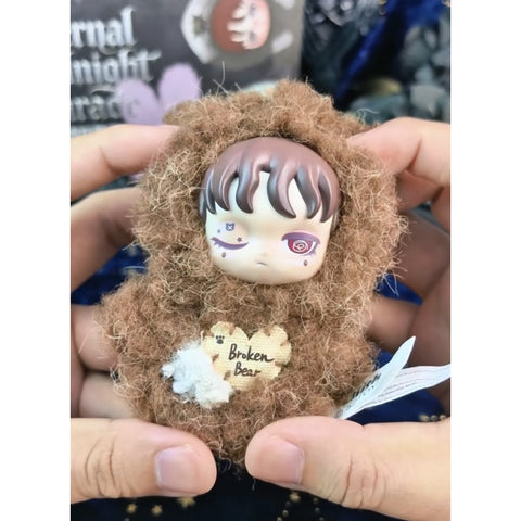 Lilith Eternal Midnight Parade Plush Pendant Blind Box Series: Shattered Bear (Confirmed Style)