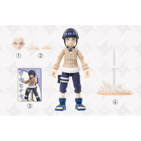 Hinata Hyuga Naruto Chunin NAME Exam Arc Action Figure Blind Box Series: Hinata Hyuga (Confirmed Style)