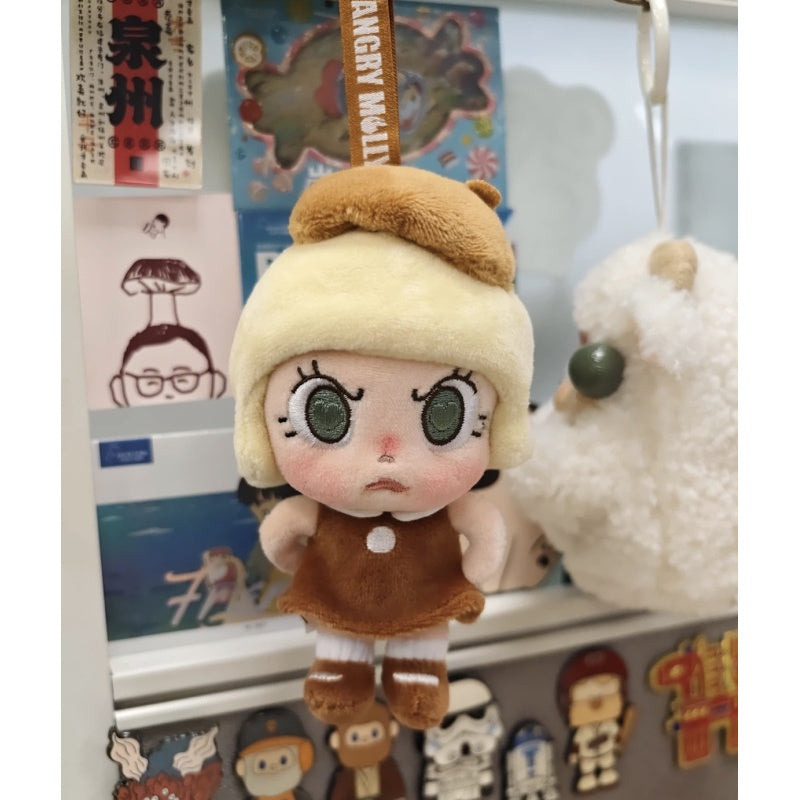 Angry Molly Angry Energy Plush Pendant Blind Box Series: Brown